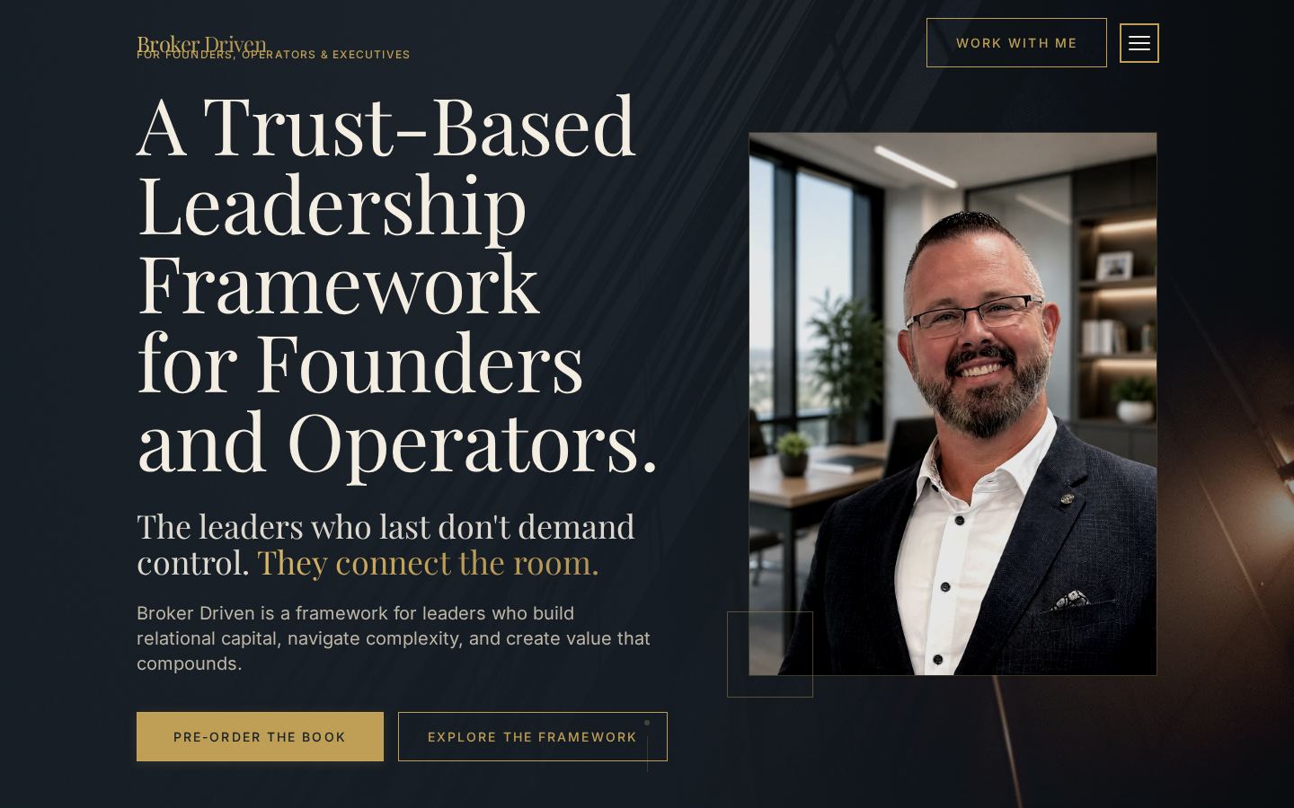 Broker Driven website project